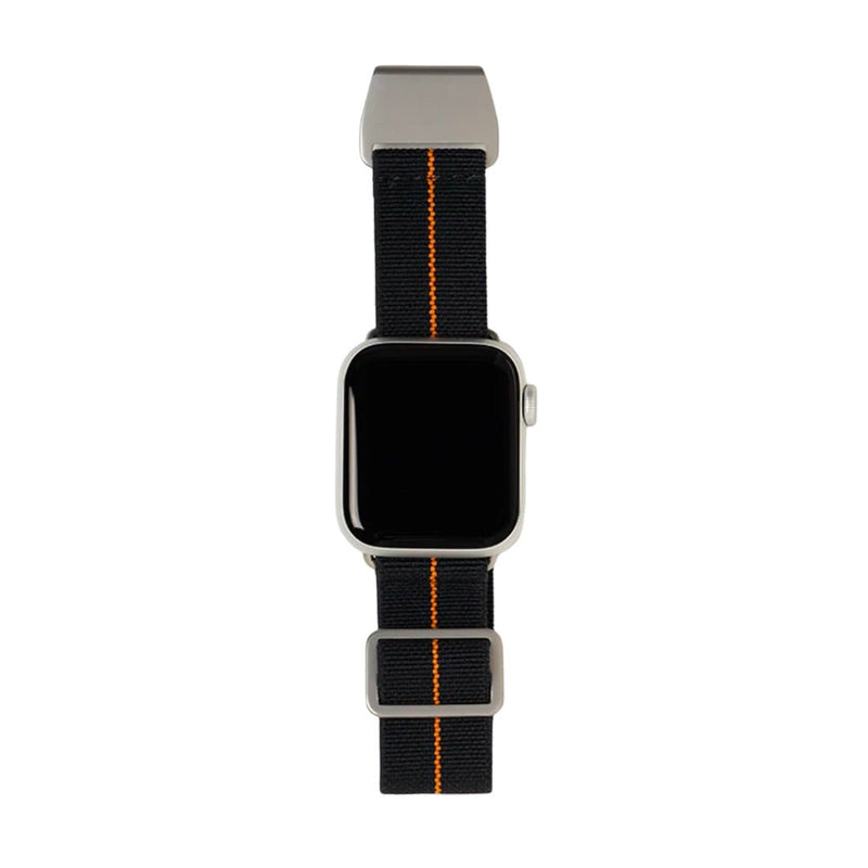Bracelet de montre connectée, Apple Watch, bracelet parachute, en nylon, boucle technique, modèle Arès - La Boutique du Bracelet