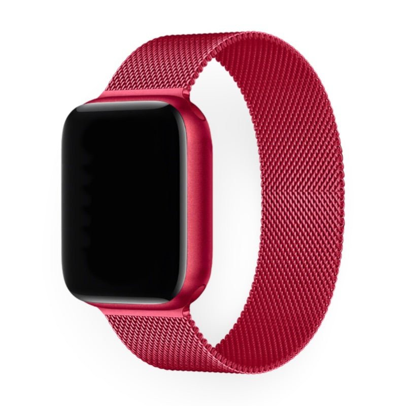 Bracelet de montre connectée, Apple Watch, en acier inoxydable, mixte, modèle Steve - La Boutique du Bracelet