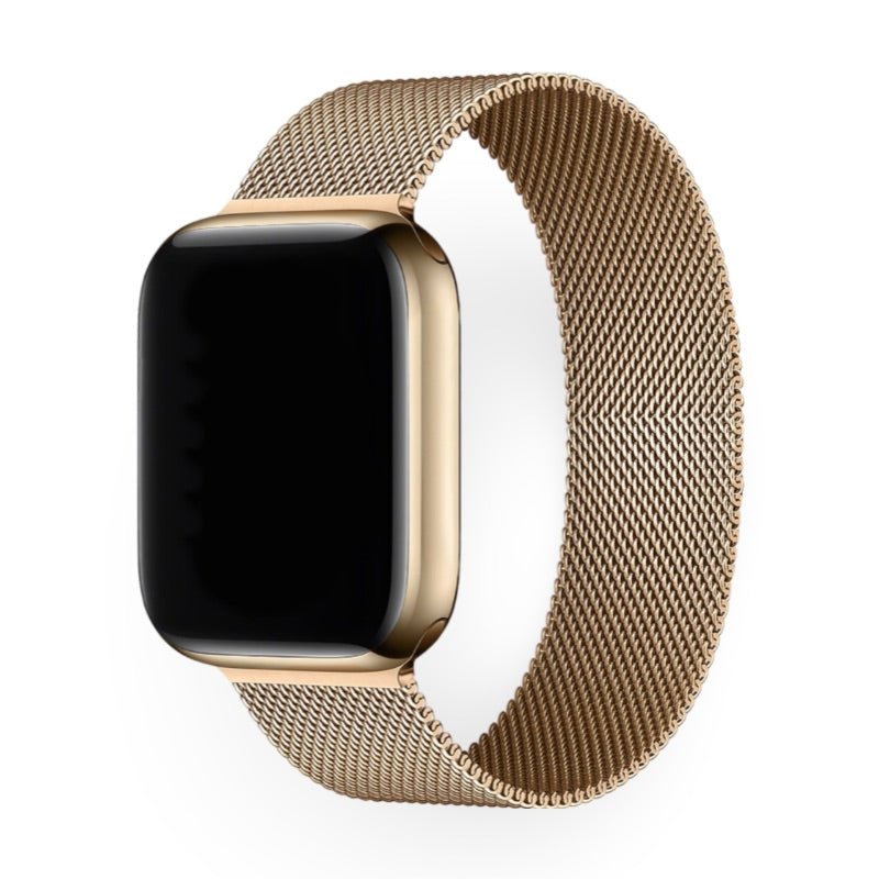 Bracelet de montre connectée, Apple Watch, en acier inoxydable, mixte, modèle Steve - La Boutique du Bracelet