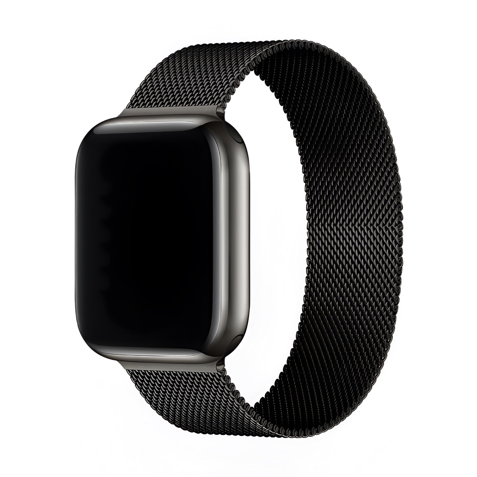 Bracelet de montre connectée, Apple Watch, en acier inoxydable, mixte, modèle Steve - La Boutique du Bracelet