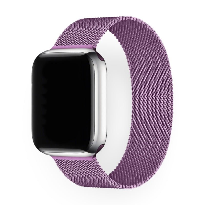 Bracelet de montre connectée, Apple Watch, en acier inoxydable, mixte, modèle Steve - La Boutique du Bracelet