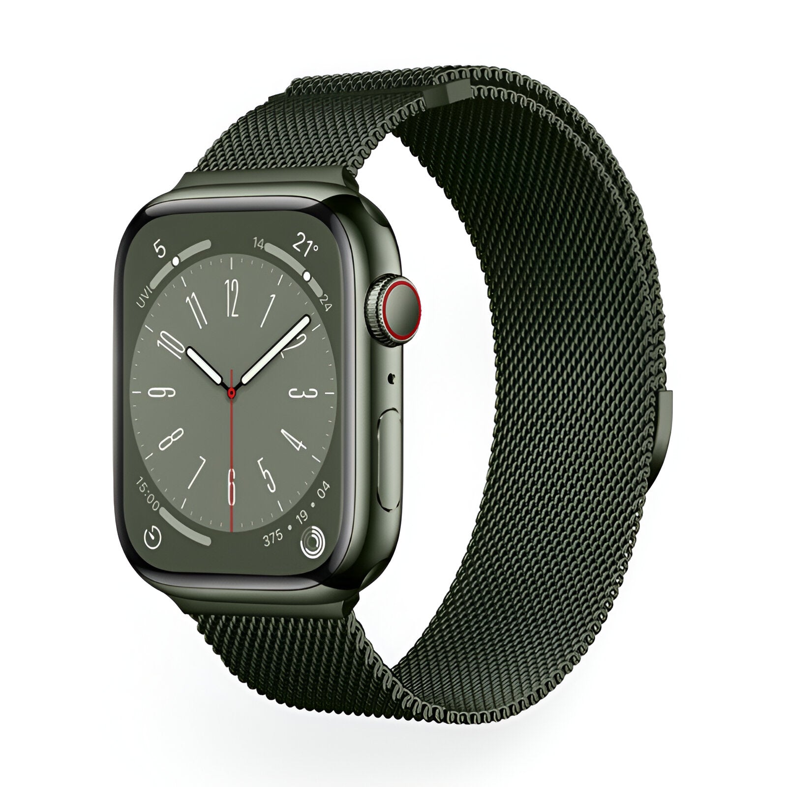 Bracelet de montre connectée, Apple Watch, en acier inoxydable, mixte, modèle Vyrn - La Boutique du Bracelet