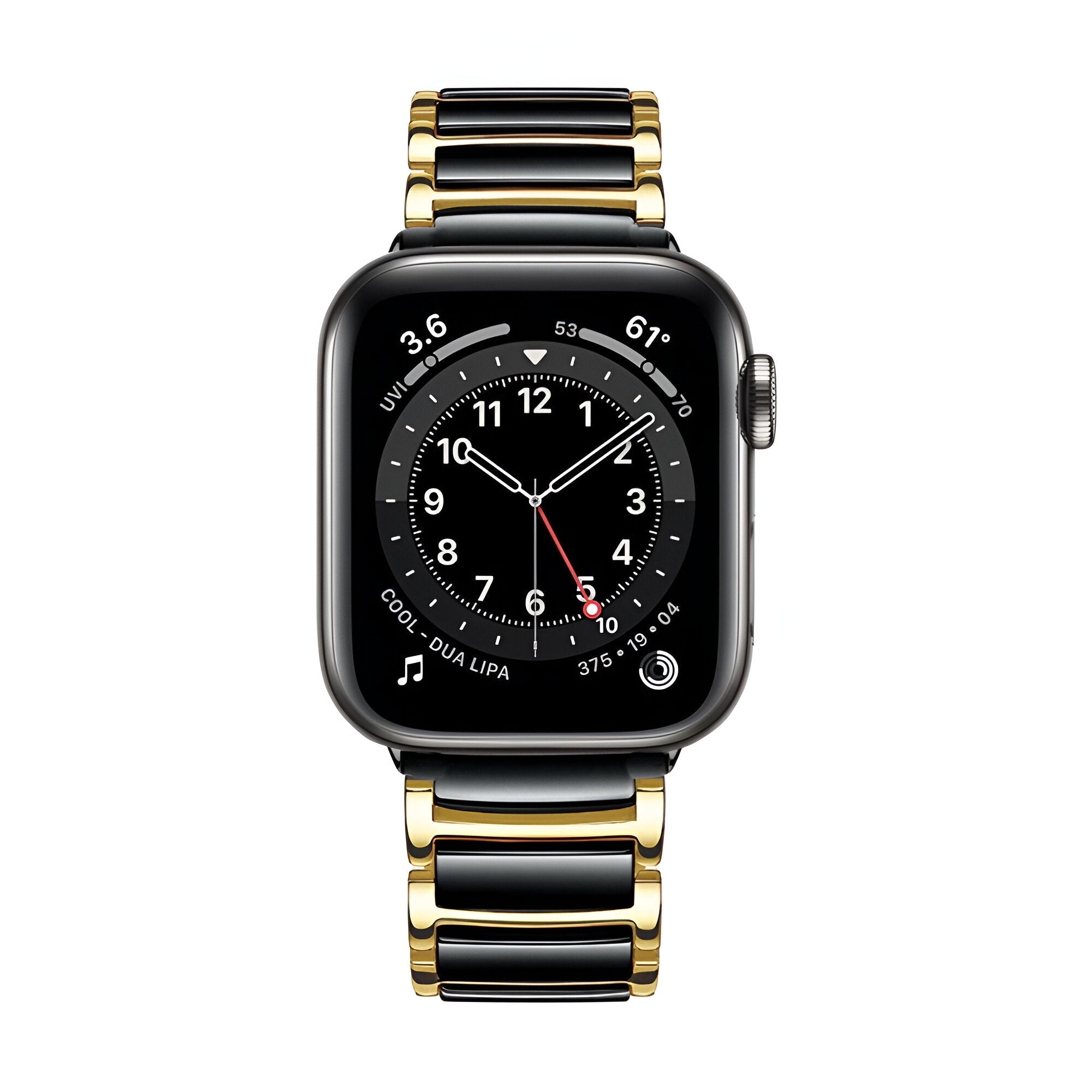 Bracelet de montre connectée, Apple Watch, en acier inoxydable, pour homme, modèle Delta - La Boutique du Bracelet