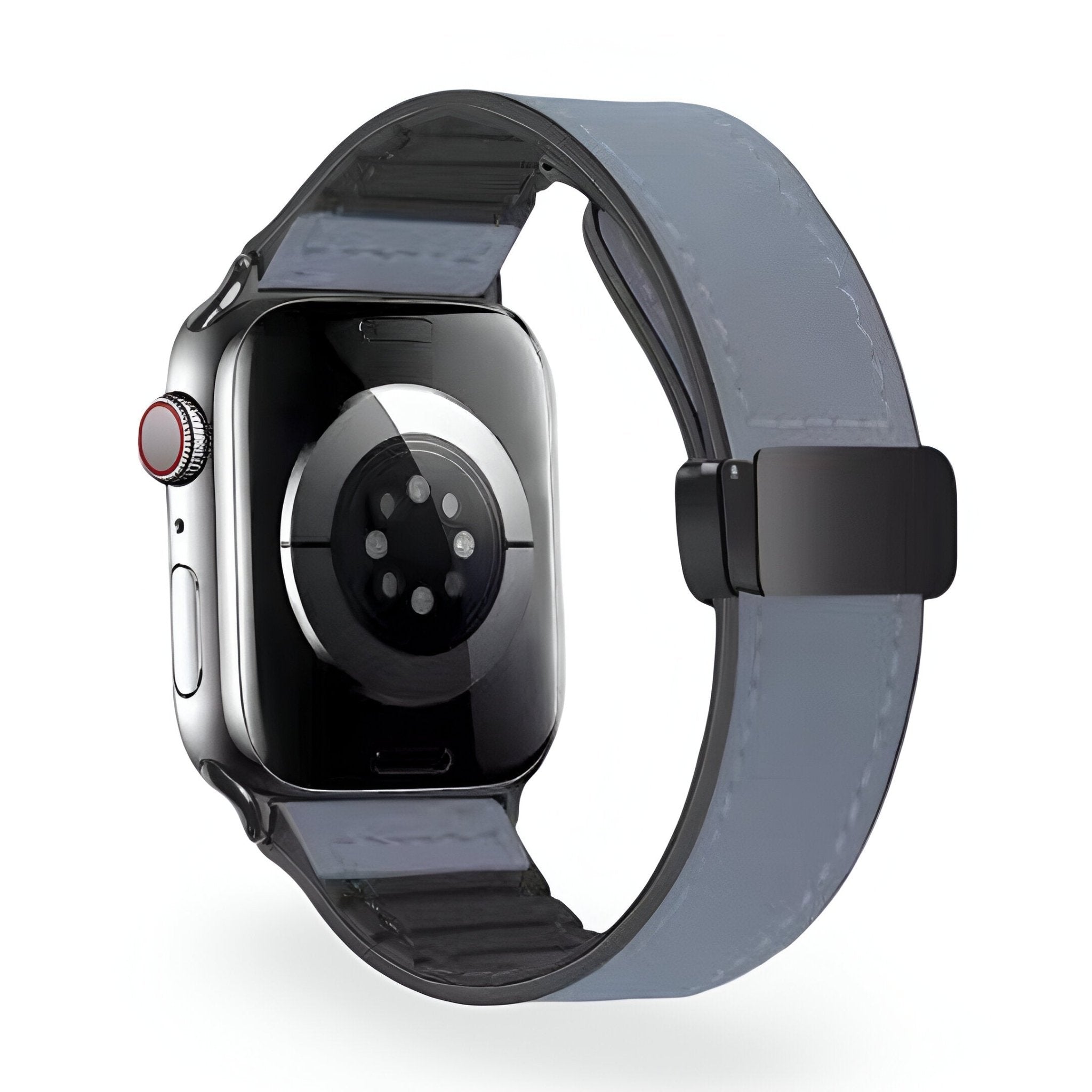 Bracelet de montre connectée, Apple Watch, en cuir, mixte, modèle Kaelith - La Boutique du Bracelet