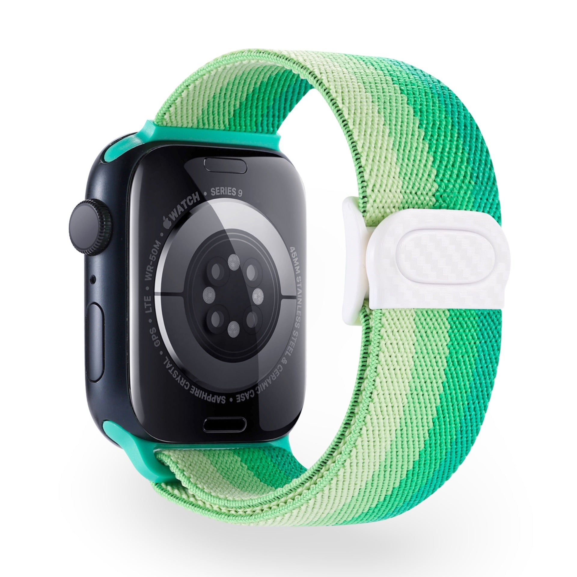 Bracelet de montre connectée, Apple Watch, en nylon dégradé, mixte, modèle Fenix - La Boutique du Bracelet