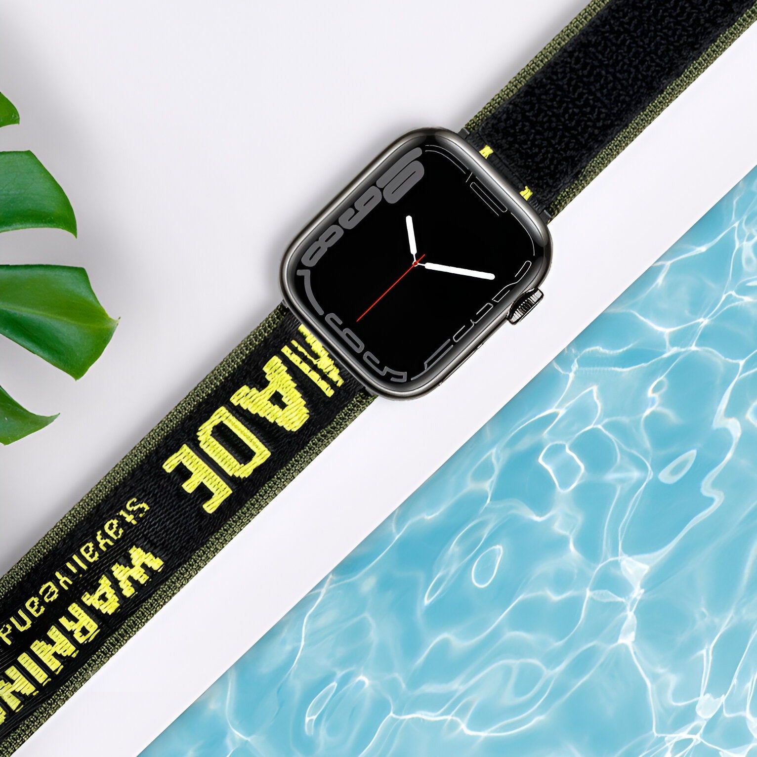 Bracelet de montre connectée, Apple Watch, en nylon, idéal pour le sport, mixte, modèle Xenon - La Boutique du Bracelet