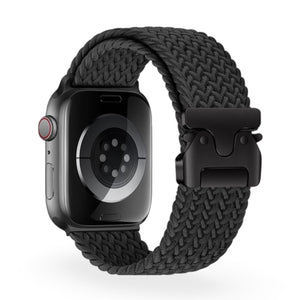Bracelet de montre connectée, Apple Watch, en nylon, mixte, boucle tactique, modèle Raby - La Boutique du Bracelet