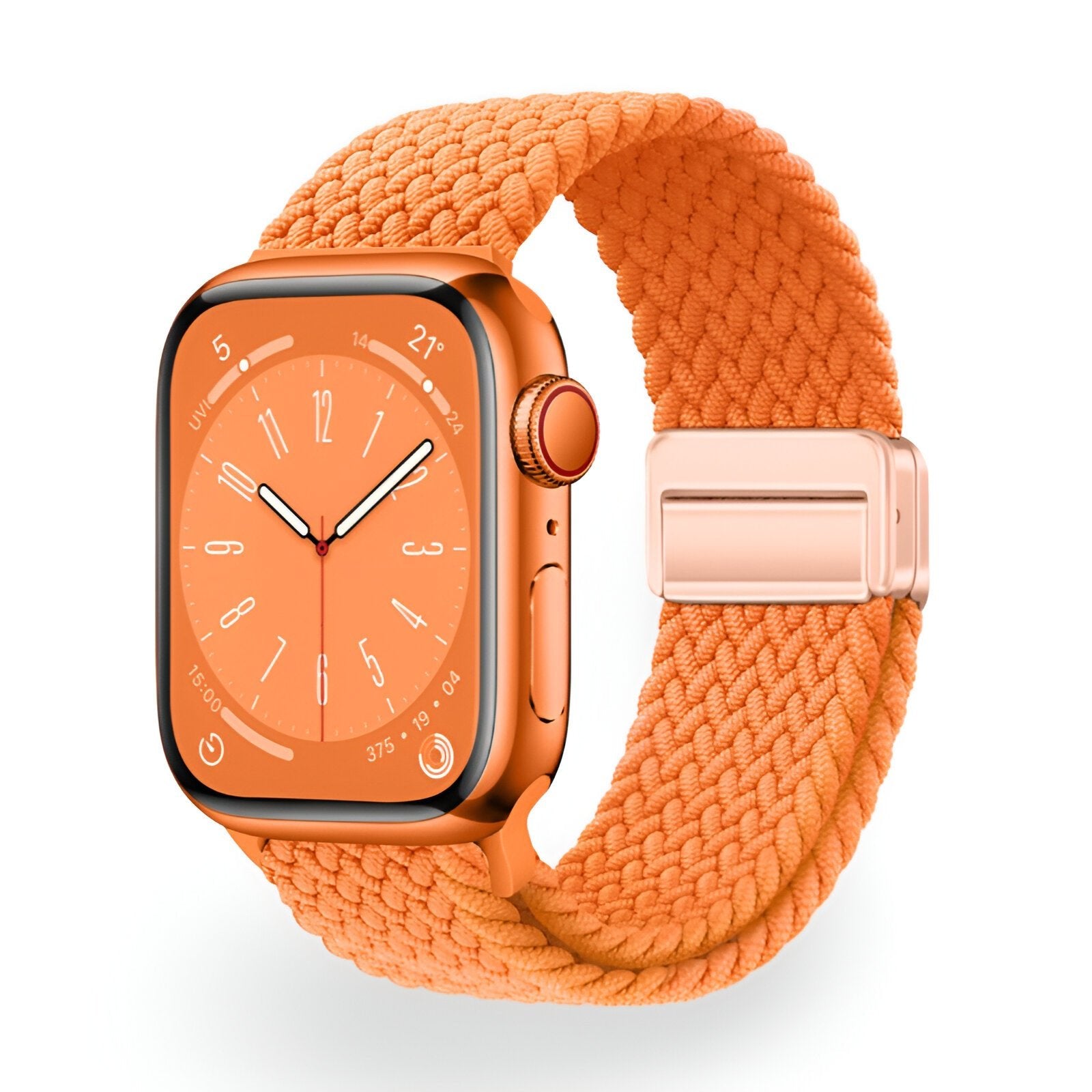 Bracelet de montre connectée, Apple Watch, en nylon, mixte, modèle Xylon - La Boutique du Bracelet