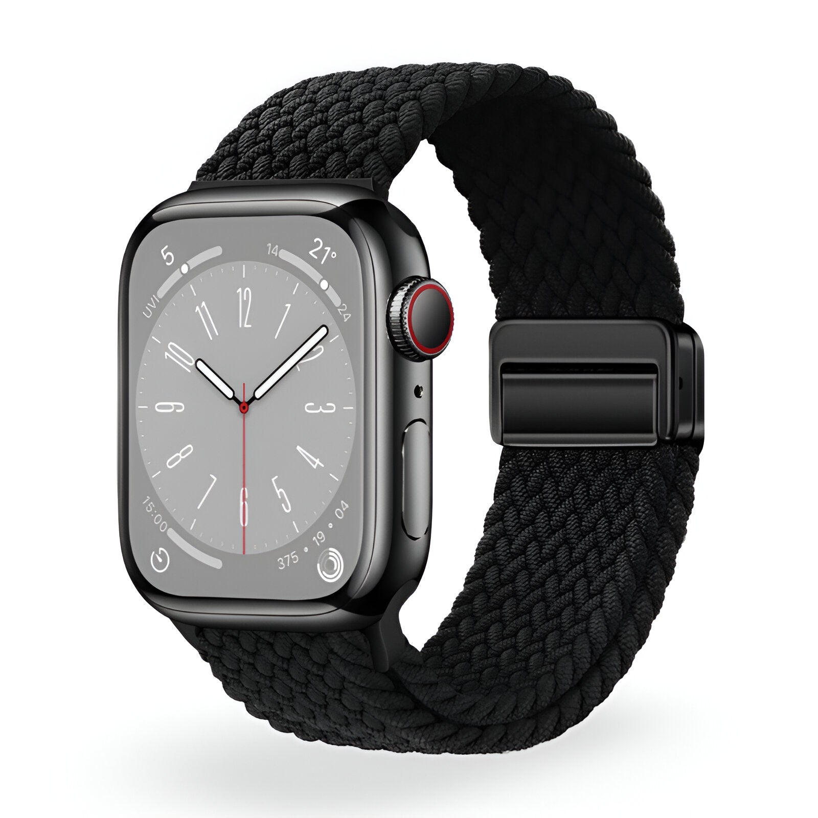 Bracelet de montre connectée, Apple Watch, en nylon, mixte, modèle Xylon - La Boutique du Bracelet