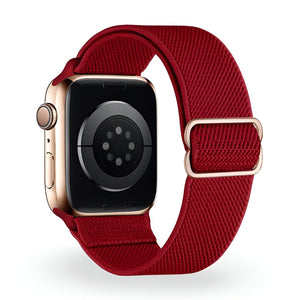 Bracelet de montre connectée, Apple Watch, en nylon, mixte, modèle Zyra - La Boutique du Bracelet
