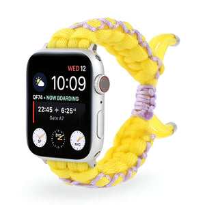 Bracelet de montre connectée, Apple Watch, en nylon, modèle Radan - La Boutique du Bracelet