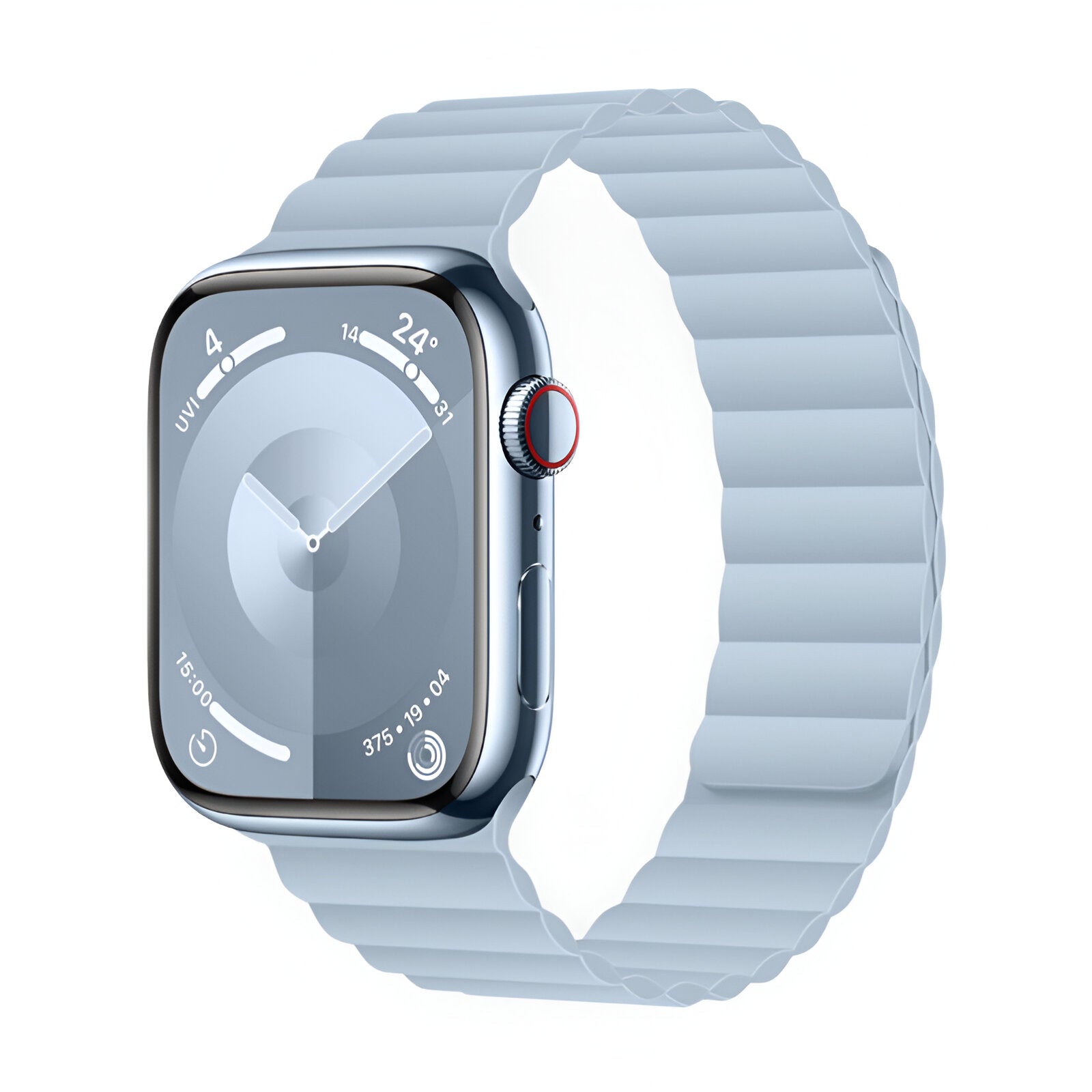 Bracelet de montre connectée, Apple Watch, en silicone, idéal pour le sport, mixte, modèle Bryn - La Boutique du Bracelet