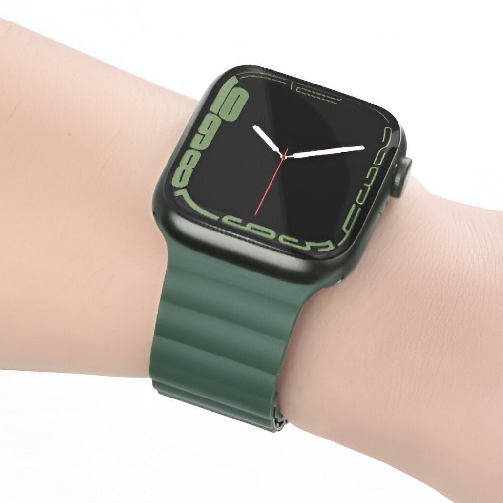 Bracelet de montre connectée, Apple Watch, en silicone, idéal pour le sport, mixte, modèle Ryn - La Boutique du Bracelet