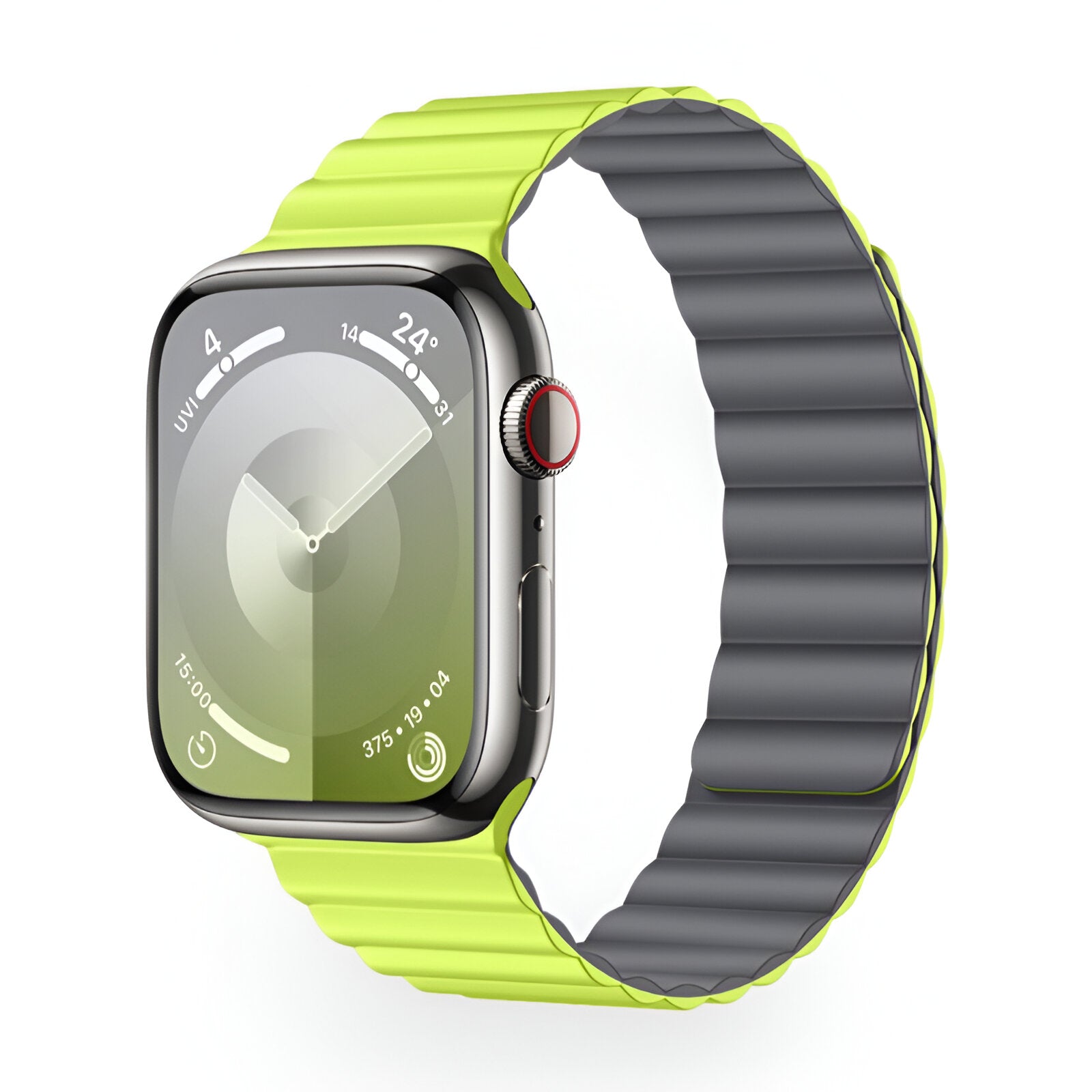 Bracelet de montre connectée, Apple Watch, en silicone, idéal pour le sport, mixte, modèle Ryn - La Boutique du Bracelet