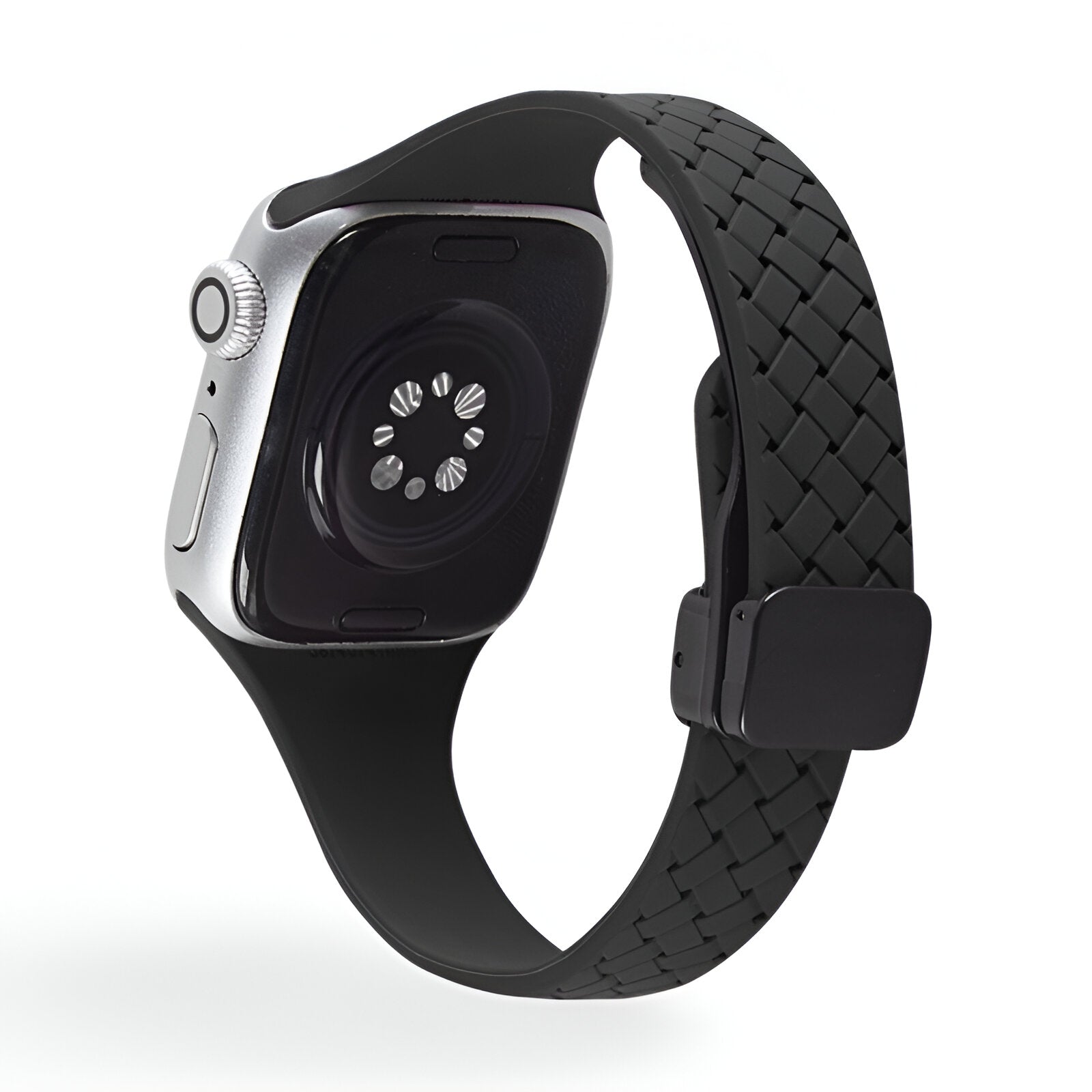 Bracelet de montre connectée, Apple Watch, en silicone, mixte, modèle Feryn - La Boutique du Bracelet