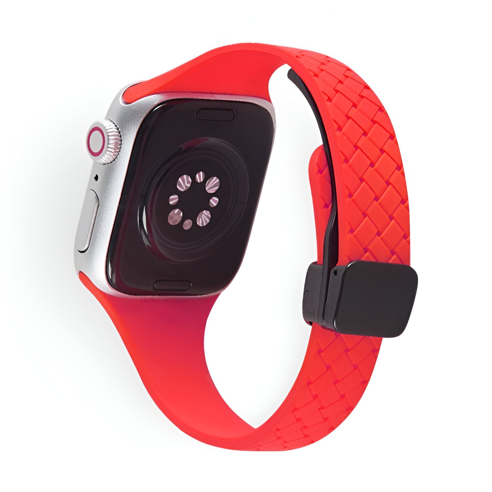 Bracelet de montre connectée, Apple Watch, en silicone, mixte, modèle Feryn - La Boutique du Bracelet