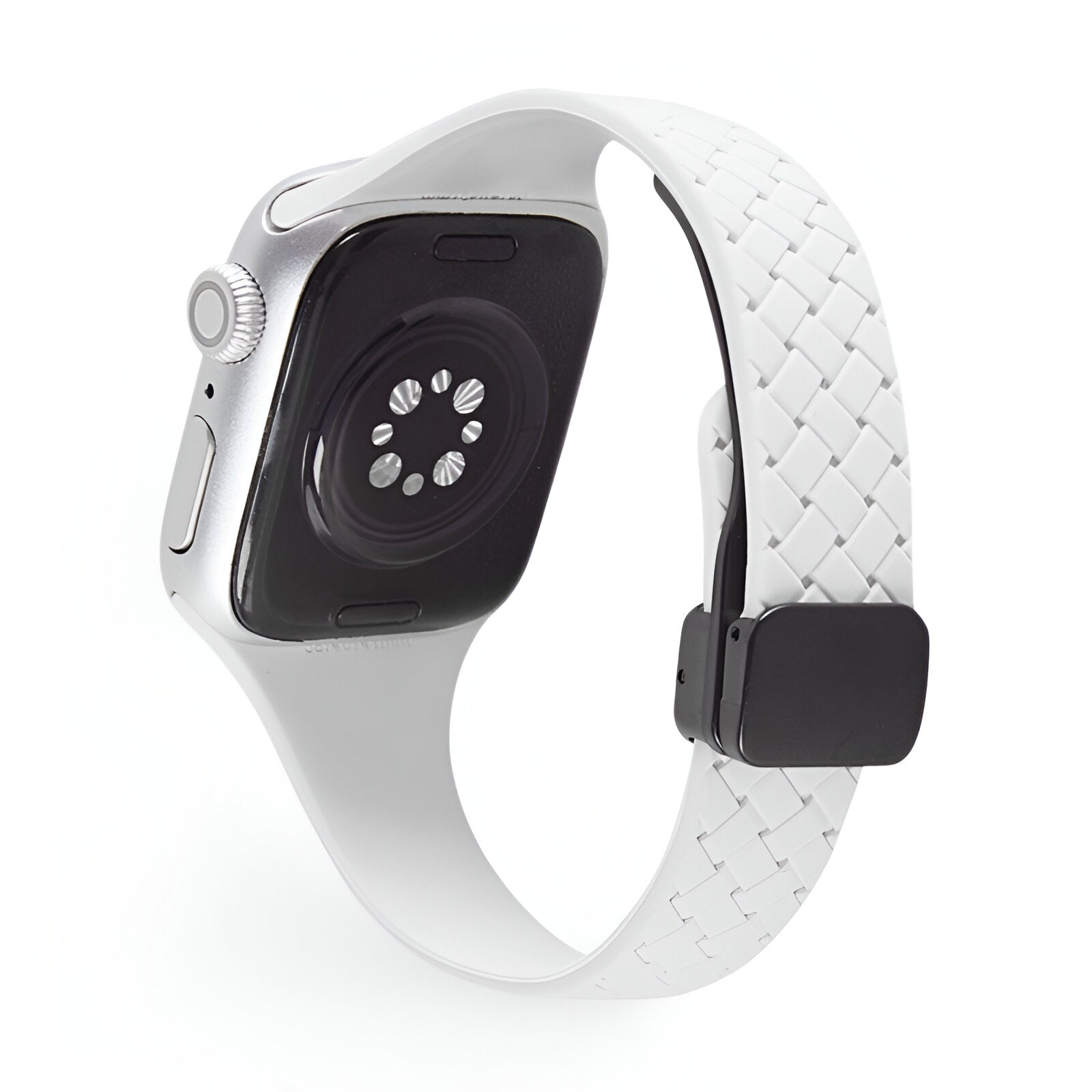 Bracelet de montre connectée, Apple Watch, en silicone, mixte, modèle Feryn - La Boutique du Bracelet