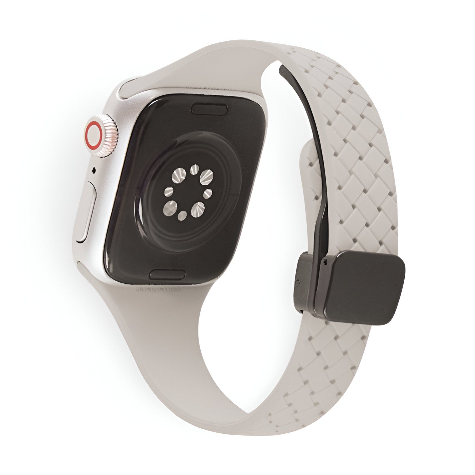 Bracelet de montre connectée, Apple Watch, en silicone, mixte, modèle Feryn - La Boutique du Bracelet