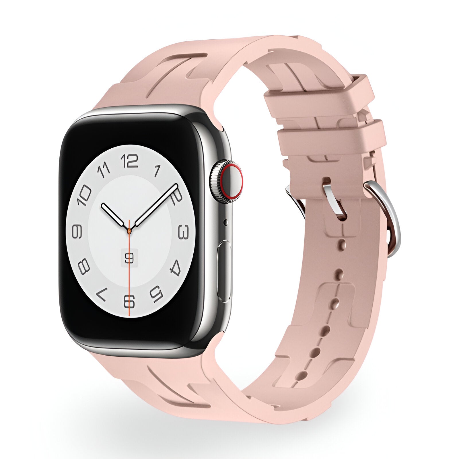 Bracelet de montre connectée, Apple Watch, en silicone, mixte, modèle Luxa - La Boutique du Bracelet