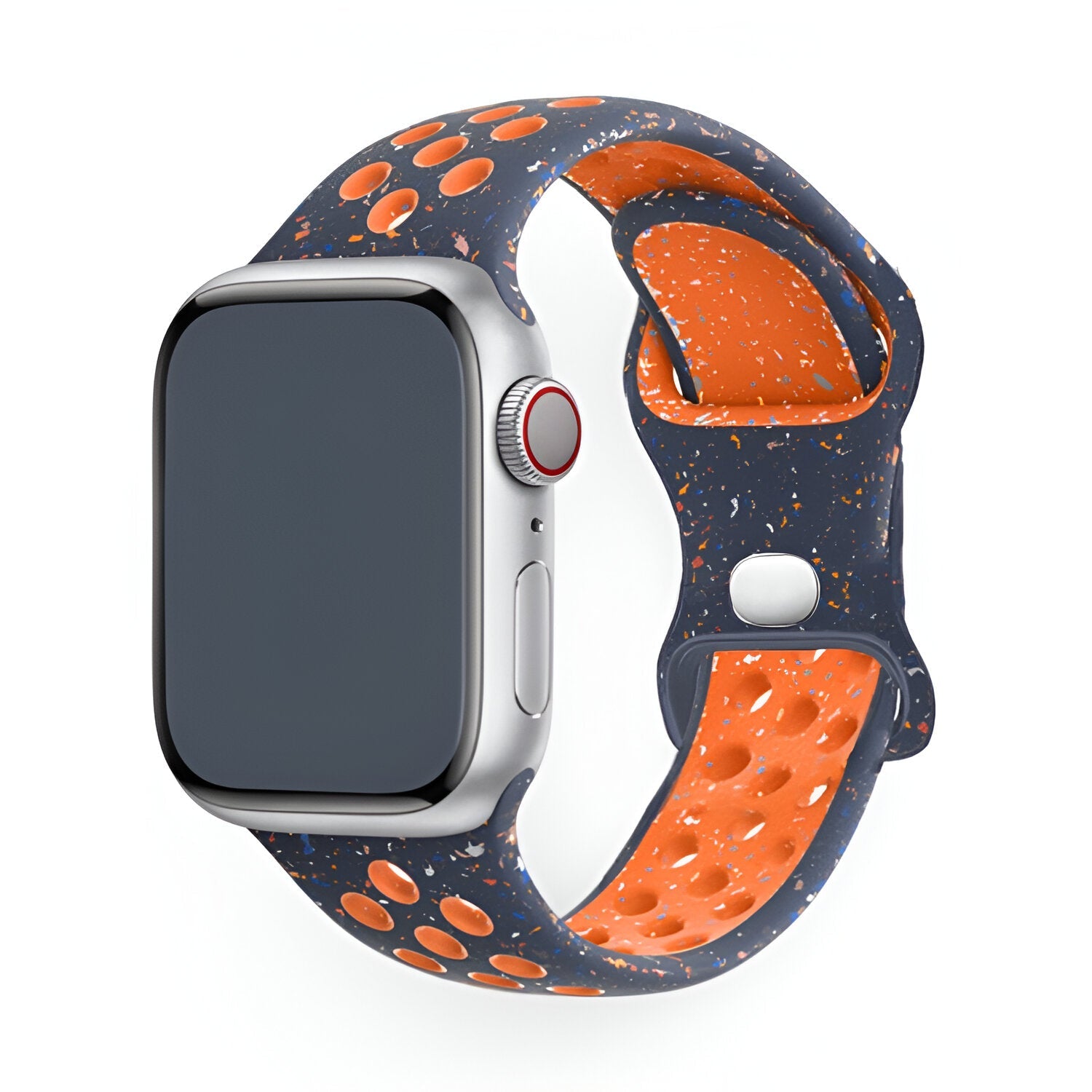 Bracelet de montre connectée, Apple Watch, en silicone, mixte, modèle Nyro - La Boutique du Bracelet