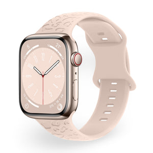 Bracelet de montre connectée, Apple Watch, en silicone, mixte, modèle Soria - La Boutique du Bracelet