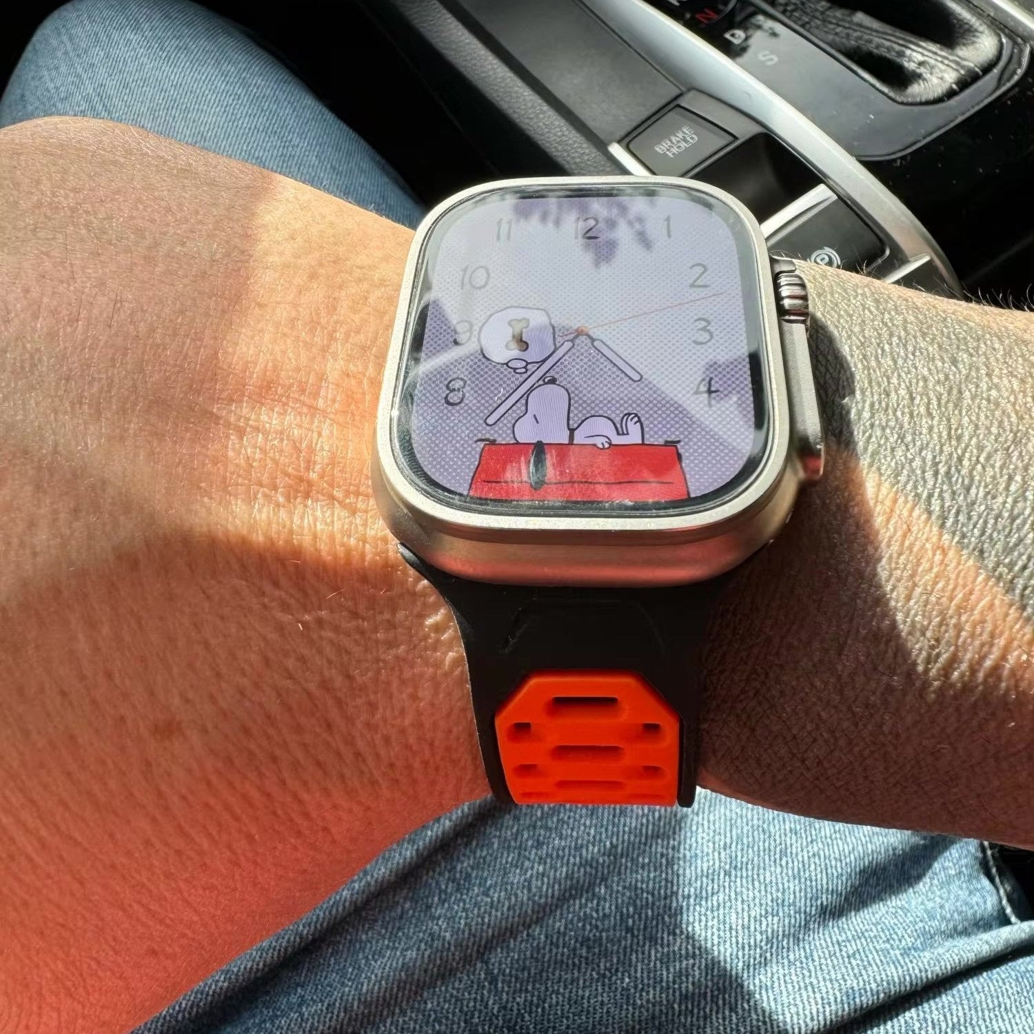 Bracelet de montre connectée, Apple Watch, en silicone solide, pour homme, modèle Toron - La Boutique du Bracelet