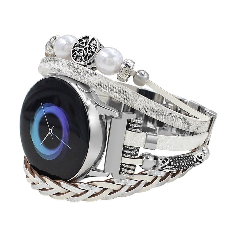 Bracelet de montre connectée, Samsung Watch, arbre de vie, multi - rangs, pour femme, modèle Ilouna - La Boutique du Bracelet