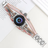 Bracelet de montre connectée, Samsung Watch, arbre de vie, multi - rangs, pour femme, modèle Ilouna - La Boutique du Bracelet