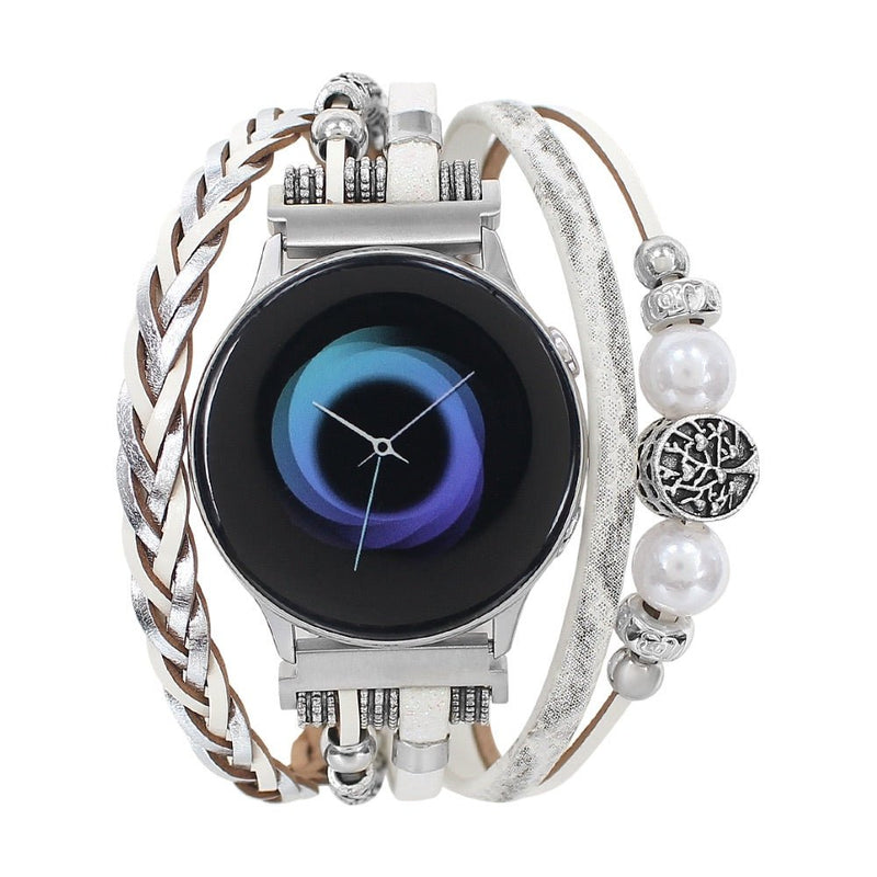 Bracelet de montre connectée, Samsung Watch, arbre de vie, multi - rangs, pour femme, modèle Ilouna - La Boutique du Bracelet