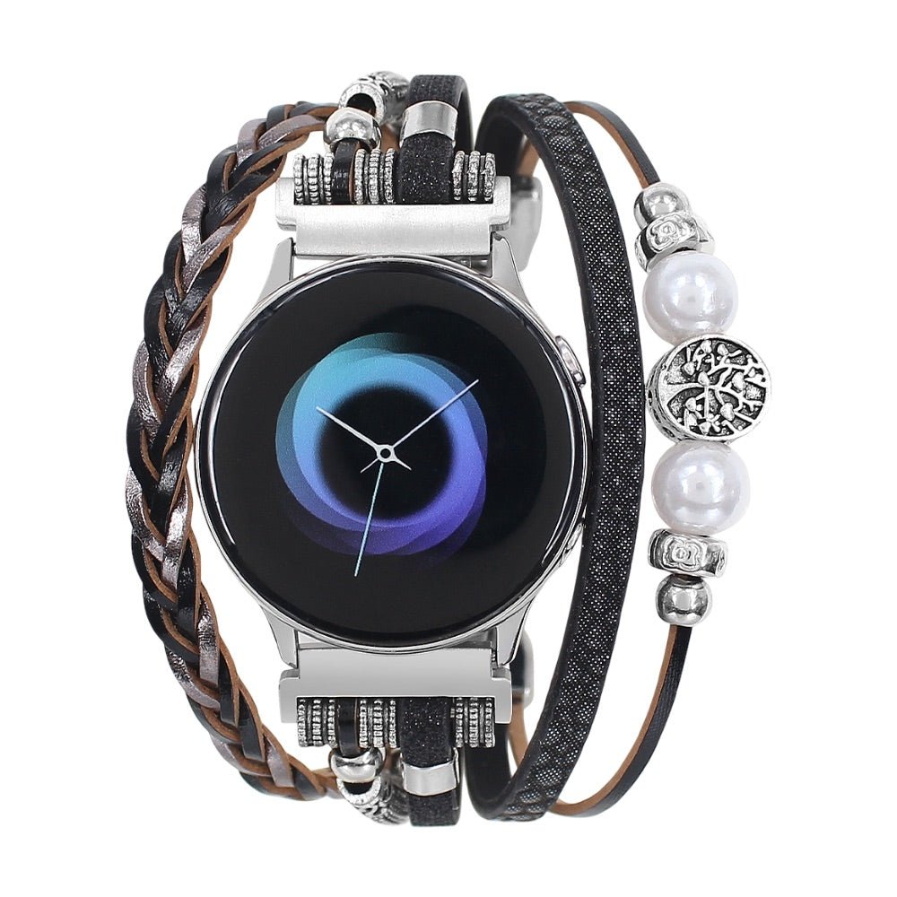 Bracelet de montre connectée, Samsung Watch, arbre de vie, multi - rangs, pour femme, modèle Ilouna - La Boutique du Bracelet