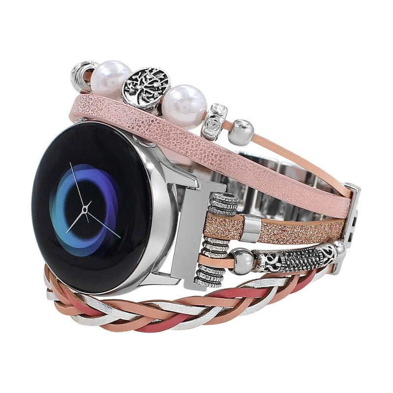 Bracelet de montre connectée, Samsung Watch, arbre de vie, multi - rangs, pour femme, modèle Ilouna - La Boutique du Bracelet