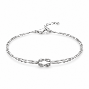 Sarai — Argent / 14+5 cm — packshot studio V1 validé