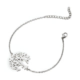 Bracelet en acier inoxydable, pour femme, arbre de vie, modèle Ranya - La Boutique du Bracelet