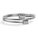 Bracelet en maille de serpent flexible, en titane doré chic, modèle Grace - La Boutique du Bracelet