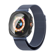 Bracelet en maille milanaise magnétique, design classe, pour montre connectée, pour Samsung Galaxy Watch Ultra, modèle Dily - La Boutique du Bracelet
