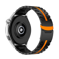 Bracelet en métal renforcé haute technologie, pour montre connectée, fermoir papillon, pour Huawei Watch, modèle Burd - La Boutique du Bracelet