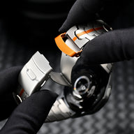 Bracelet en métal renforcé haute technologie, pour montre connectée, fermoir papillon, pour Huawei Watch, modèle Burd - La Boutique du Bracelet