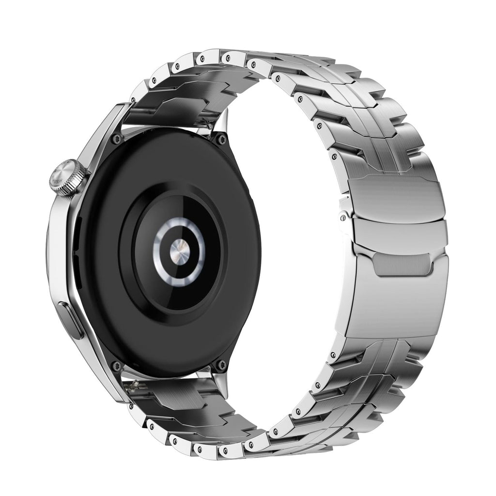 Bracelet en métal renforcé haute technologie, pour montre connectée, fermoir papillon, pour Huawei Watch, modèle Burd - La Boutique du Bracelet