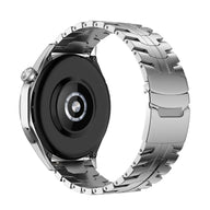 Bracelet en métal renforcé haute technologie, pour montre connectée, fermoir papillon, pour Huawei Watch, modèle Burd - La Boutique du Bracelet