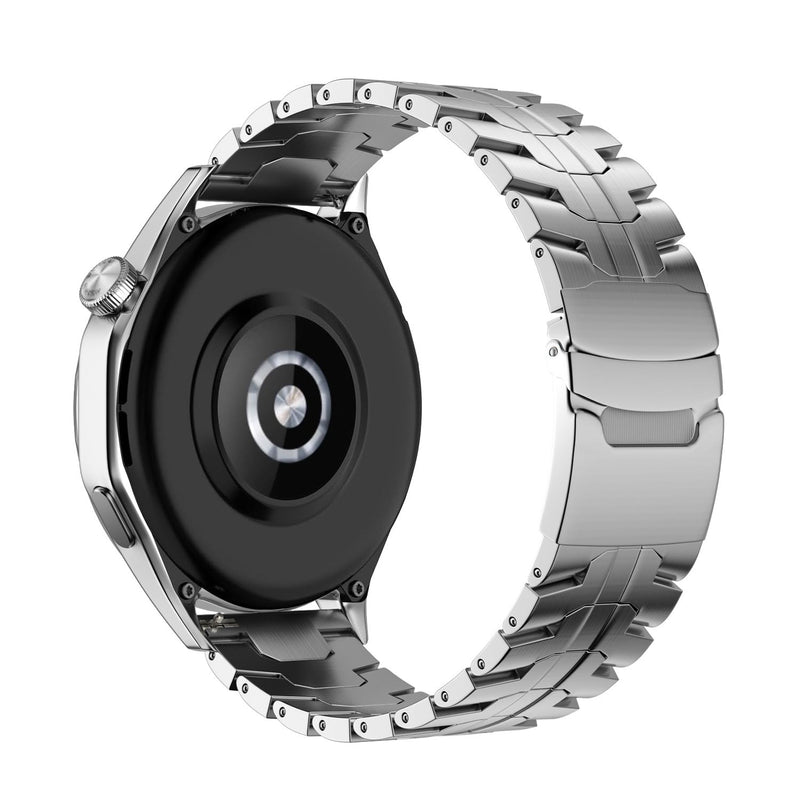Bracelet en métal renforcé haute technologie, pour montre connectée, fermoir papillon, pour Huawei Watch, modèle Burd - La Boutique du Bracelet
