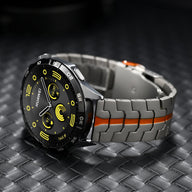 Bracelet en métal renforcé haute technologie, pour montre connectée, fermoir papillon, pour Huawei Watch, modèle Burd - La Boutique du Bracelet