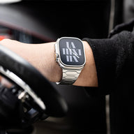 Bracelet en métal solide haute technologie, luxe, ajustable facilement, pour Apple Watch, modèle Rookie - La Boutique du Bracelet