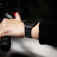 Bracelet en métal solide haute technologie, luxe, ajustable facilement, pour Apple Watch, modèle Rookie - La Boutique du Bracelet