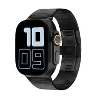 Bracelet en métal solide haute technologie, luxe, ajustable facilement, pour Apple Watch, modèle Rookie - La Boutique du Bracelet