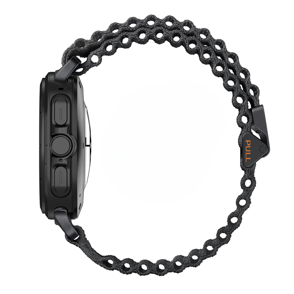 Bracelet en nylon sport aventure, incassable, pour montre connectée, pour Samsung Galaxy Watch Ultra, modèle Lixo - La Boutique du Bracelet