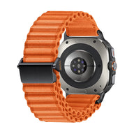 Bracelet en nylon sport aventure, incassable, pour montre connectée, pour Samsung Galaxy Watch Ultra, modèle Lixo - La Boutique du Bracelet