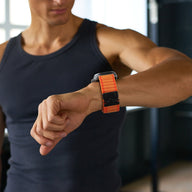 Bracelet en nylon sport, fermoir parachute tactique, pour Apple Watch, ajustable, modèle Omni - La Boutique du Bracelet