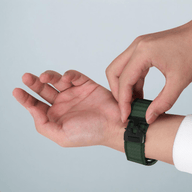 Bracelet en nylon sport, fermoir parachute tactique, pour Apple Watch, ajustable, modèle Omni - La Boutique du Bracelet