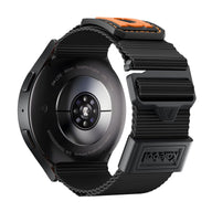 Bracelet en nylon tactique, pour montre connectée, fermoir coulissant, pour Samsung Galaxy Watch, modèle Kadox - La Boutique du Bracelet