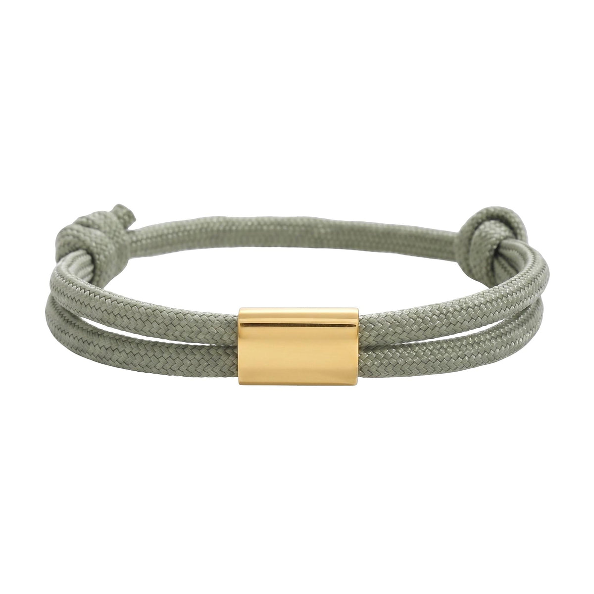 Customizable paracord bracelet, engravable stainless steel plate, adjustable, Veyron model